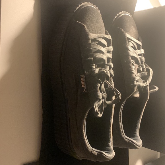 Grey Velvet Puma Creepers-Fenty (Used)** - Picture 5 of 5